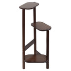 OEM Corner Plant Stand 3-Tier Bamboo Dark Brown 32x75CM