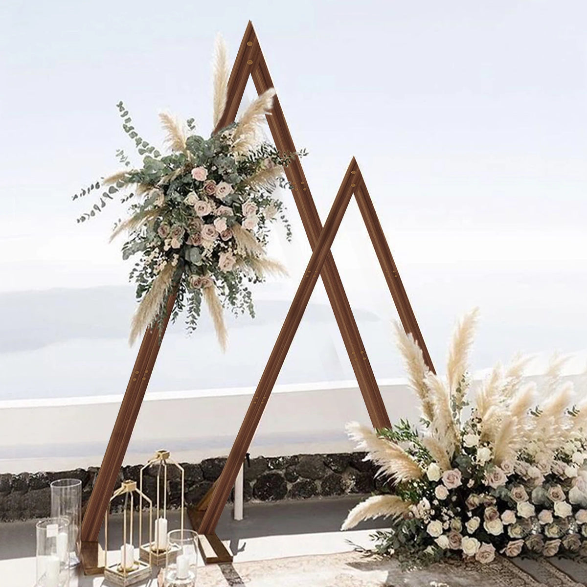 OEM Wedding Arch 2 Pack Brown