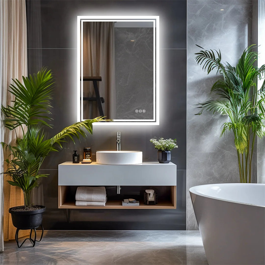 OEM Bathroom Mirror Silver