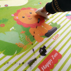 OEM Baby Crawling Play Mat Double-Sided EPE Foam Multicolour 120x90x0.5cm