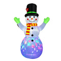 OEM Christmas Inflatable Snowman LED Lights Waterproof 100-240V AU plug