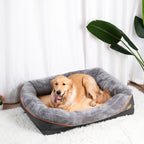 OEM Dog Bed Warm Fleece Waterproof Washable Cover Grey 3XL