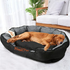 OEM Dog Bed All Season Removable Cushion Oxford Cover L