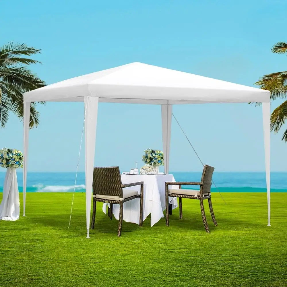 OEM Pop Up Gazebo Marquee Outdoor Canopy White 3x3m