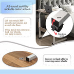 OEM Laptop Desk Compact Work Surface Light Oak