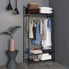 OEM Clothes Rack Freestanding Black
