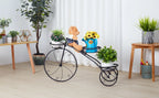 Plant Stand - Metal Flower Pot Holder - Black