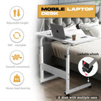 OEM Laptop Desk Compact Work Surface Light Oak
