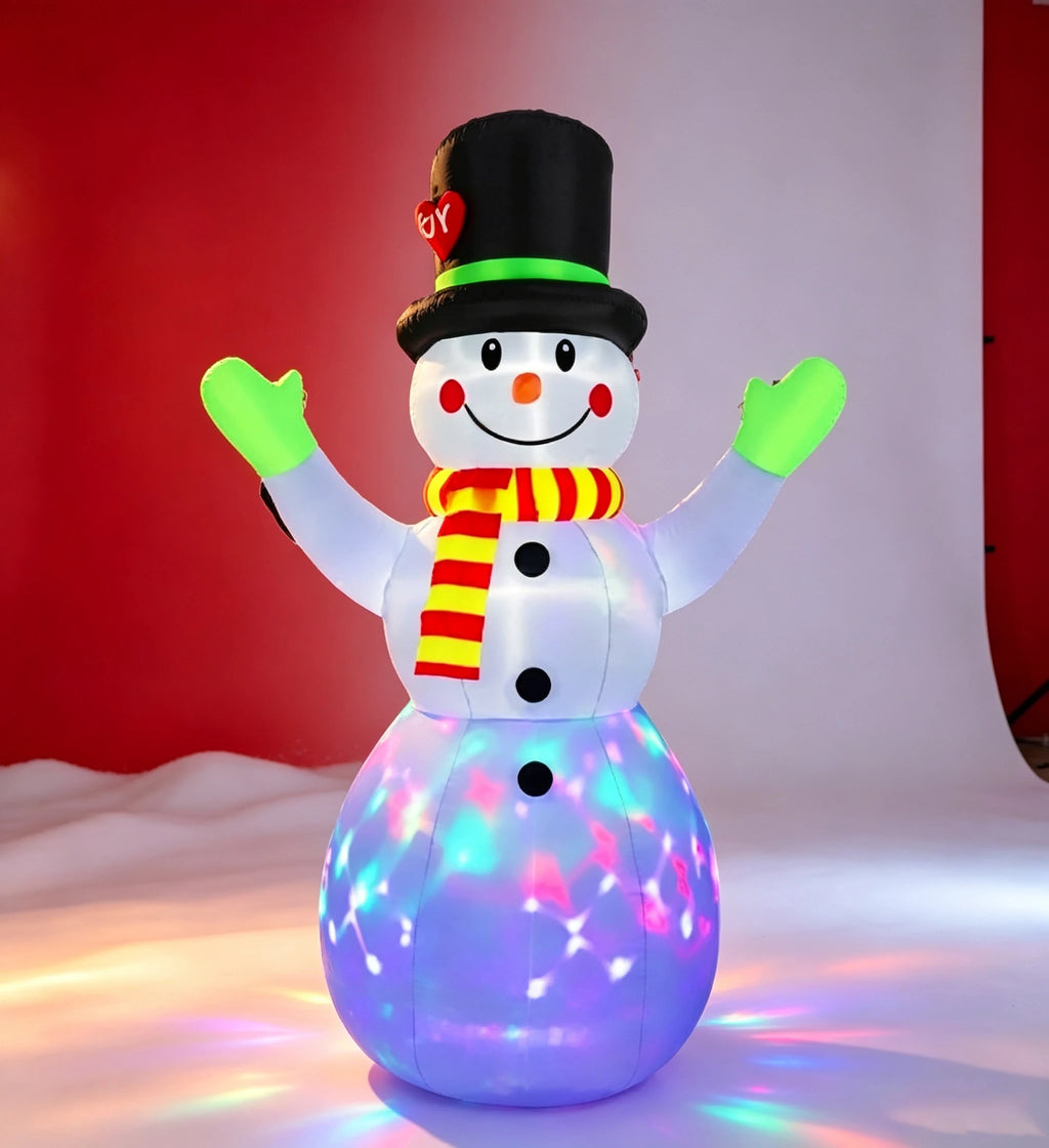 OEM Christmas Inflatable Snowman LED Lights Waterproof 100-240V AU plug