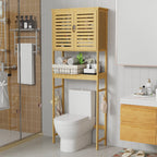 OEM Storage Cabinet Bamboo Design Natural Wood