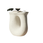 OEM U-Shaped Side Table Modern Off White