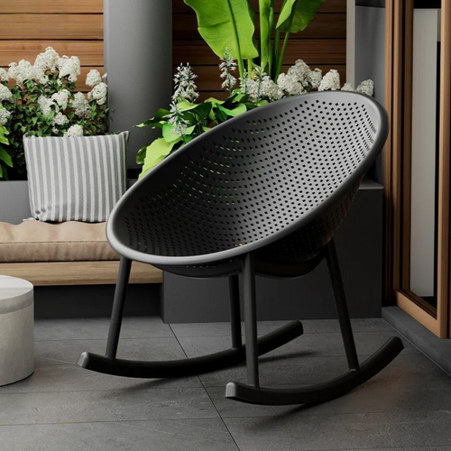 OEM Rocking Chair Comfortable Black